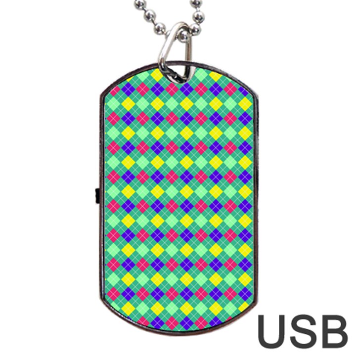 Pattern 250 Dog Tag USB Flash (Two Sides)