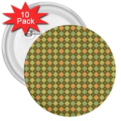 Pattern 251 3  Buttons (10 Pack)  by GardenOfOphir