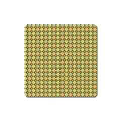 Pattern 251 Square Magnet by GardenOfOphir