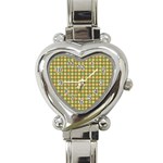 Pattern 251 Heart Italian Charm Watch Front