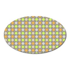 Pattern 253 Oval Magnet by GardenOfOphir