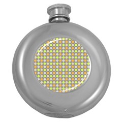 Pattern 253 Round Hip Flask (5 Oz) by GardenOfOphir