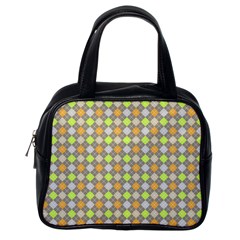 Pattern 253 Classic Handbag (one Side) by GardenOfOphir