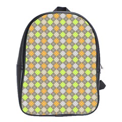 Pattern 253 School Bag (xl) by GardenOfOphir