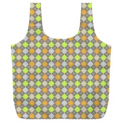 Pattern 253 Full Print Recycle Bag (xxxl) by GardenOfOphir