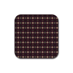 Pattern 254 Rubber Coaster (square) by GardenOfOphir