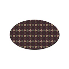 Pattern 254 Sticker Oval (10 Pack)