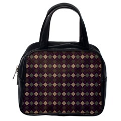 Pattern 254 Classic Handbag (one Side) by GardenOfOphir