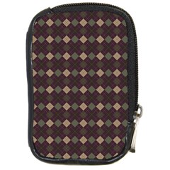 Pattern 254 Compact Camera Leather Case by GardenOfOphir