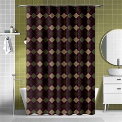 Pattern 254 Shower Curtain 48  X 72  (small)  by GardenOfOphir