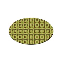 Pattern 255 Sticker (oval)