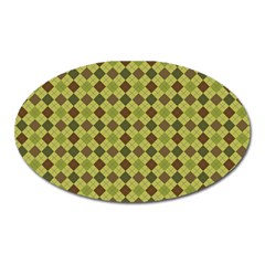 Pattern 255 Oval Magnet by GardenOfOphir