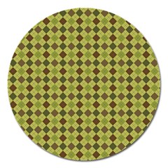 Pattern 255 Magnet 5  (round) by GardenOfOphir