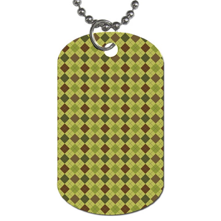 Pattern 255 Dog Tag (One Side)