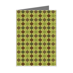 Pattern 255 Mini Greeting Card by GardenOfOphir