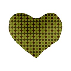 Pattern 255 Standard 16  Premium Heart Shape Cushions by GardenOfOphir