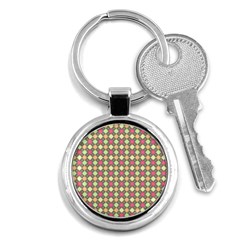 Pattern 257 Key Chain (round) by GardenOfOphir