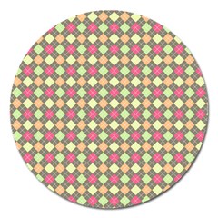 Pattern 257 Magnet 5  (round) by GardenOfOphir