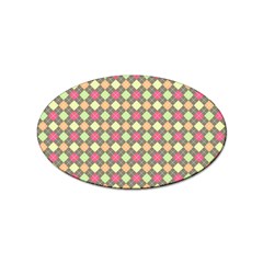 Pattern 257 Sticker Oval (10 Pack)