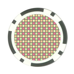 Pattern 257 Poker Chip Card Guard by GardenOfOphir