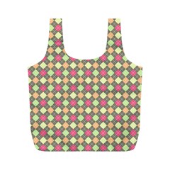 Pattern 257 Full Print Recycle Bag (m) by GardenOfOphir