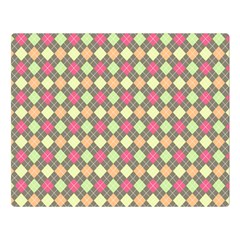 Pattern 257 One Side Premium Plush Fleece Blanket (large)