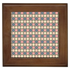 Pattern 258 Framed Tile by GardenOfOphir