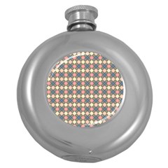 Pattern 258 Round Hip Flask (5 Oz) by GardenOfOphir