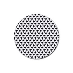 Pattern 260 Rubber Coaster (round) by GardenOfOphir