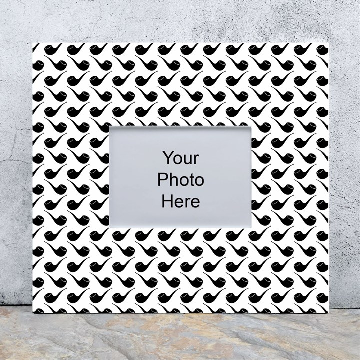 Pattern 260 White Wall Photo Frame 5  x 7 