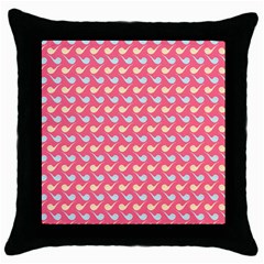 Pattern 261 Throw Pillow Case (black) by GardenOfOphir