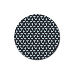 Pattern 262 Rubber Coaster (round) by GardenOfOphir