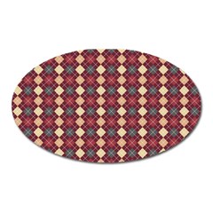 Pattern 259 Oval Magnet by GardenOfOphir