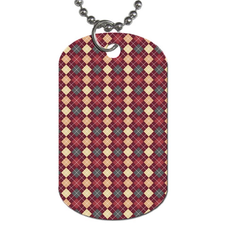 Pattern 259 Dog Tag (One Side)