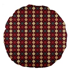 Pattern 259 Large 18  Premium Round Cushions by GardenOfOphir