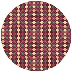 Pattern 259 Wooden Puzzle Round by GardenOfOphir