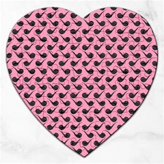 Pattern 263 Jigsaw Puzzle (heart) by GardenOfOphir