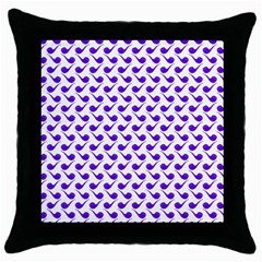 Pattern 264 Throw Pillow Case (black) by GardenOfOphir