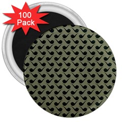 Pattern 266 3  Magnets (100 Pack) by GardenOfOphir