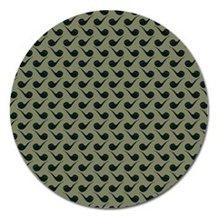 Pattern 266 Magnet 5  (round) by GardenOfOphir