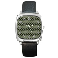 Pattern 266 Square Metal Watch