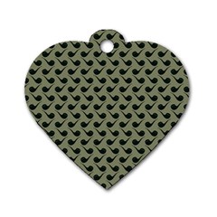 Pattern 266 Dog Tag Heart (two Sides) by GardenOfOphir