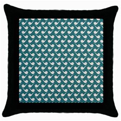 Pattern 267 Throw Pillow Case (black) by GardenOfOphir