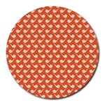 Pattern 268 Round Mousepad Front