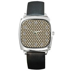 Pattern 269 Square Metal Watch by GardenOfOphir