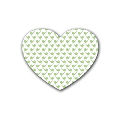 Pattern 274 Rubber Heart Coaster (4 Pack) by GardenOfOphir