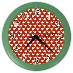 Pattern 275 Color Wall Clock by GardenOfOphir