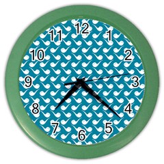 Pattern 277 Color Wall Clock by GardenOfOphir