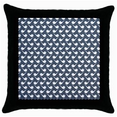 Pattern 279 Throw Pillow Case (black) by GardenOfOphir