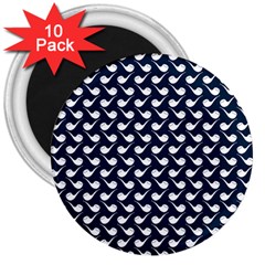 Pattern 278 3  Magnets (10 Pack)  by GardenOfOphir